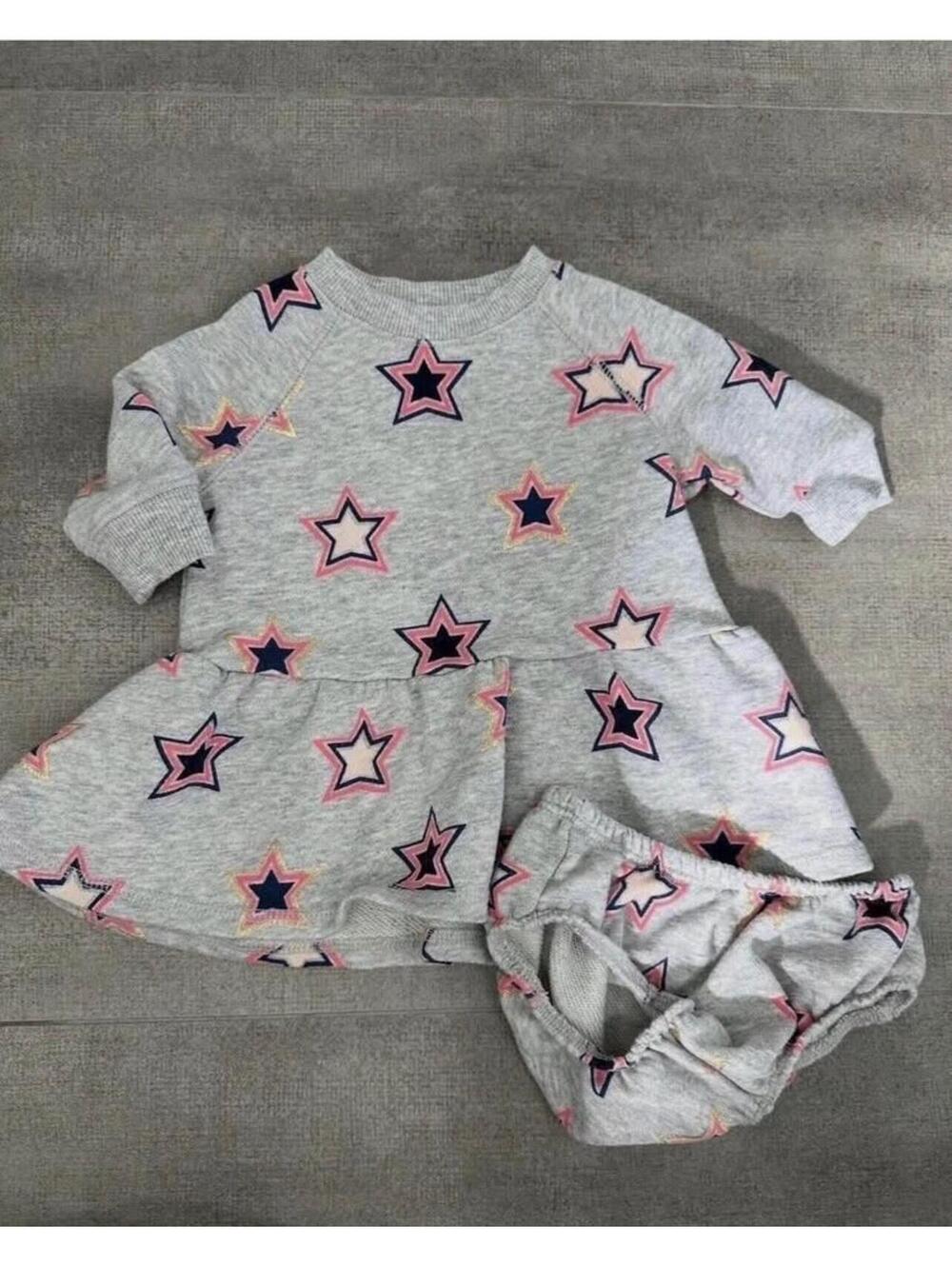 0-3m • Gymboree • Star Dress